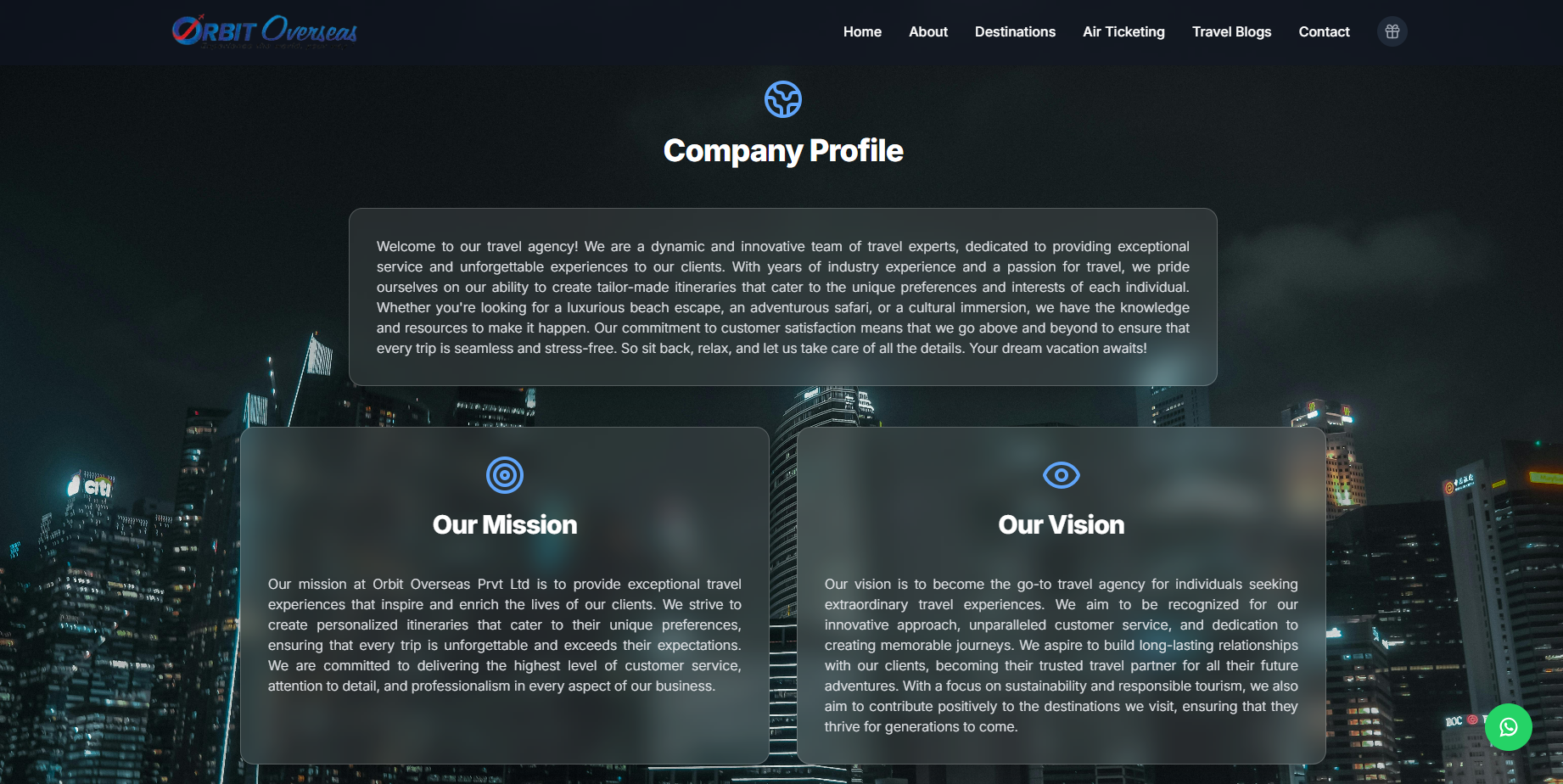 orbitoverseaslk.com - Project view 2